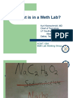 What Is in A Meth Lab