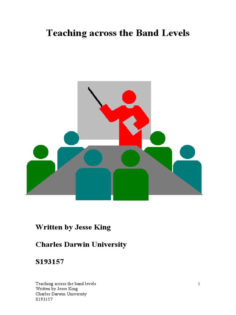 Teaching Across The Band Levels PDF Teachers Curriculum