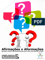 Afirmações e Aformações