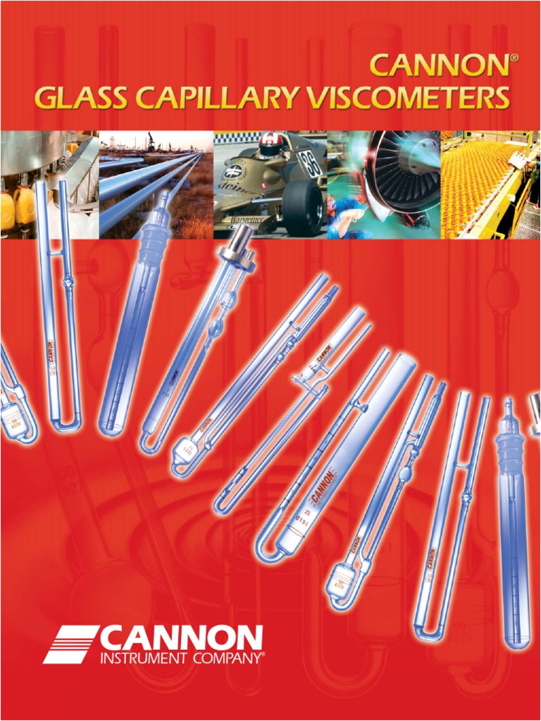 CANNON Manual Viscosity Testing Brochure PDF PDF Viscosity Liquids