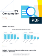 Comscore Trends in Online News Consumption in India NOV2019