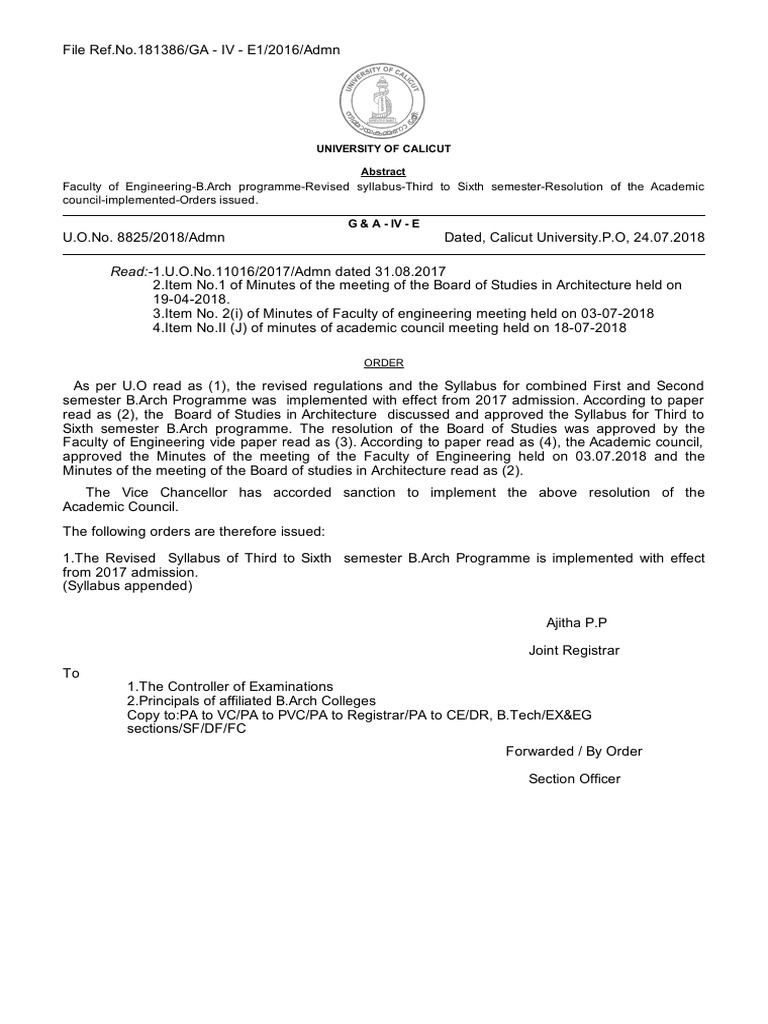 Syllabus Calicut University PDF Deep Foundation Gothic Architecture