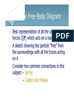 3-2 The Free-Body Diagram PDF