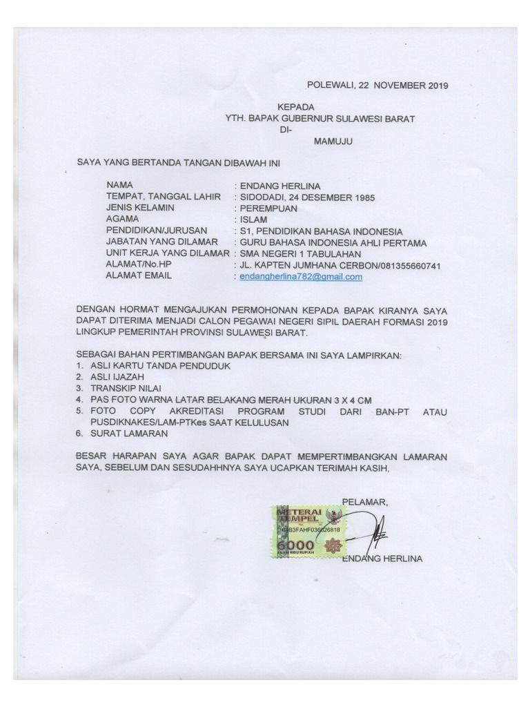 Surat Lamaran Converted