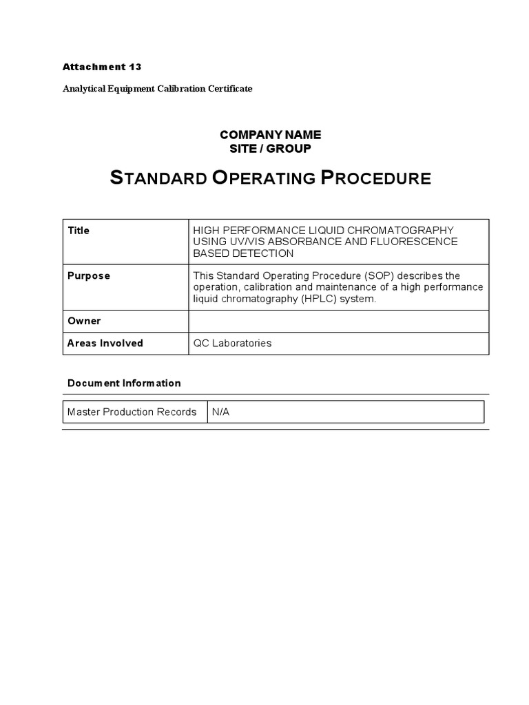 Attachment 13 Analytical Equipment Calibration Certificate v3 PDF | PDF ...