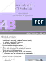 Nationwide at The MIT Media Lab: Andrew Mitchell VP, Innovation For Business LTD