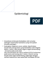 Epidemiologi Amoebiasis dan Shigelosis