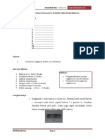 Membuat Rangkaian Listrik Seri Sederhana