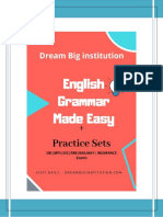 English Grammar Made Easy by Dreambig Institution