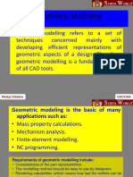Cadcam Geometric Modeling