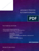 Advance Process Automation Projects