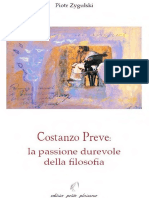 Piotr Zygulski - Costanzo Preve -  La Passione Durevole Della Filosofia PDF