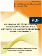 Kepribadian & Etika Pergaulan Mahasiswa KKN UMP Dalam Masyarakat PDF