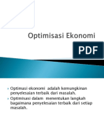 Optimisasi Ekonomi (3)