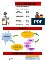 Teknologi Sediaan Cair KLP 5