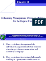 Enhancing Management Decision Making For The Digital Firm