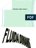 Maria Yustina (082170001) Fluida Dinamis