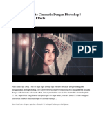 Cara Membuat Foto Cinematic Dengan Photoshop