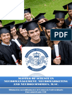 Master Neuromanagement Neuromarketing Neuroeconomics