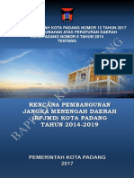 Revisi RPJMD Kota Padang 2014-2019