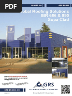 IBR Roof Sheeting Specifications Guide | PDF | Roof | Engineering Tolerance