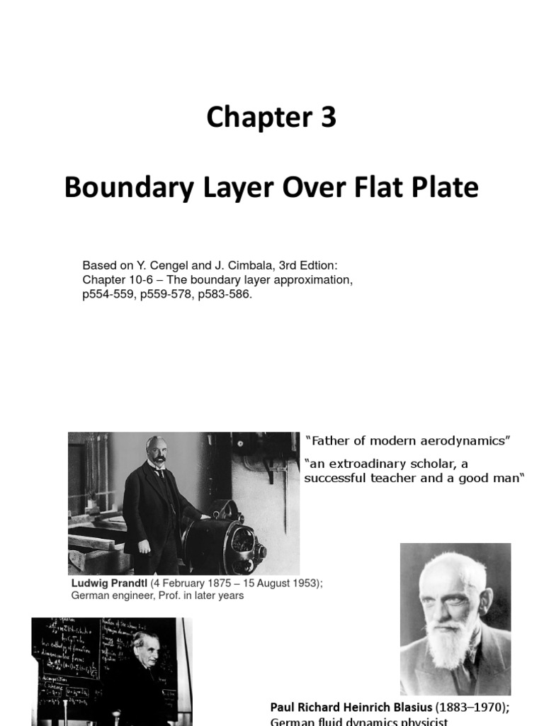 Boundary Layer Theory Overview | PDF | Boundary Layer | Reynolds Number