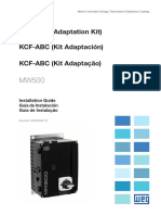 WEG Mw500 KCFB Installation Guide 10002150440 Installation Guide English