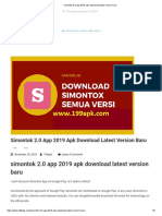 Simontok 2.0 App 2019 Apk Download Latest Version Baru