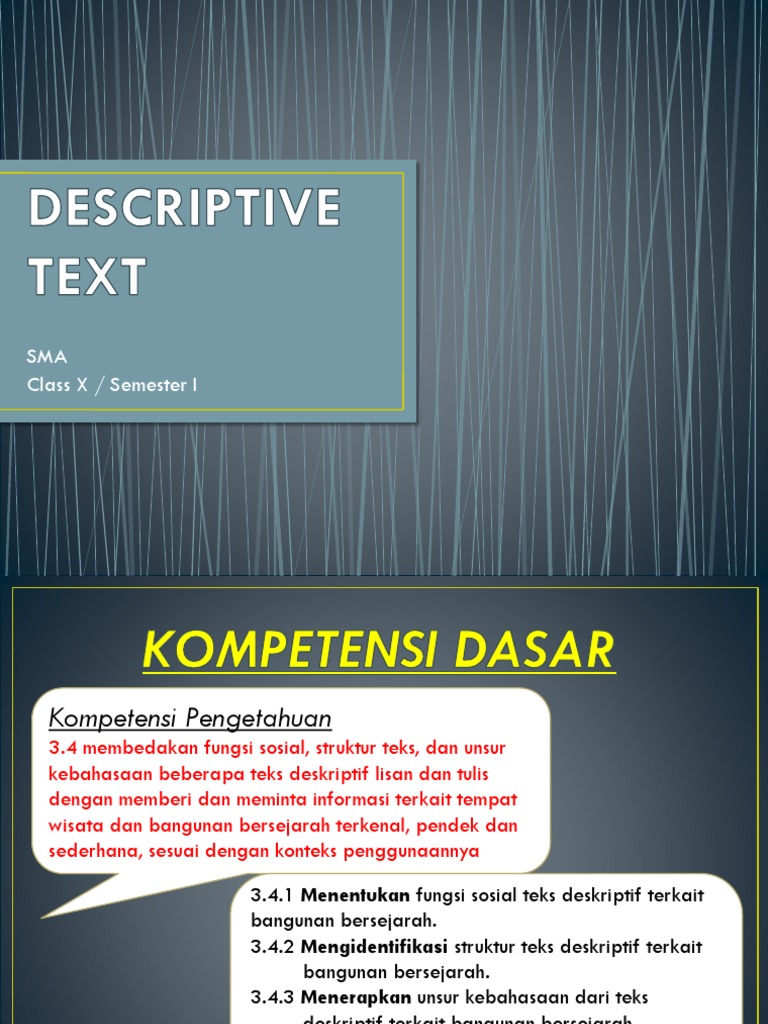Descriptive Text | PDF