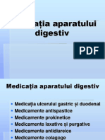 Medicatia Aparatului Digestiv