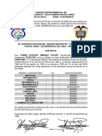 Centro educativo Barranco de Loba certificado bachiller