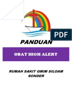 SKP 3.1 01 Panduan Obat High Allert