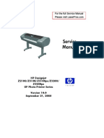 HP Designjet Z2100 Series Service Manual Toc PDF