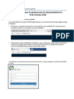 Manual de Requerimiento Por Web