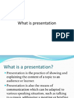 What Is Presentation 1850