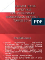 Sosialisasi Hasil Survey IKM