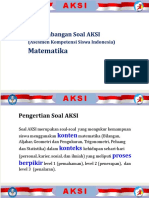 Pengembangan Soal AKSI Matematika - SMA