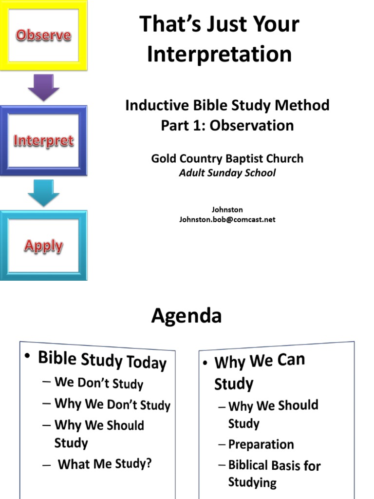 Inductive Bible Study Guide | PDF | Gospel Of John | Eternal Life ...