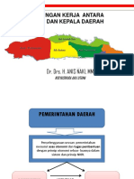 Fasilitasi Hubungan KDH Dan DPRD BPK Anis Naki