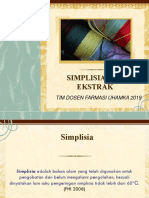 P3 (Simplisia Dan Ekstrak)