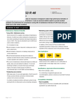 Rotary Air Compressor Oil Technical Data Sheet