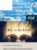 The Bible [Edited for Notes]