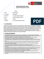 Programación Anual Eba Cta - Cuarto