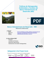 1 - OP 703 - Salvaguarda Ambiental y Social - Gestióin Del Proyecto BID