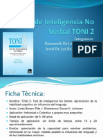 Test de Inteligencia No Verbal TONI 2