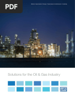 WEG Solutions For Oil Gas Industry 50022687 Brochure English