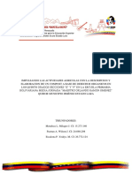 Proyecto Sobre La Elaboracion de Un Compost A Base de Desechos Organicos y Vegetal