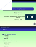 Structured Query Language: Khabib Mustofa