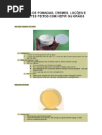 Receitas de Pomadas Cremes Loçoes e Sabonetes Feitos c Kefir Graos