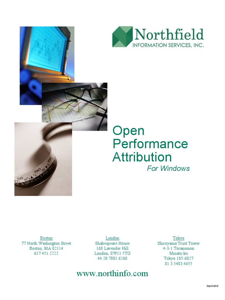 Boston Performance Attribution Software | PDF | Variance | Beta (Finance)